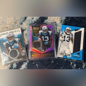 NFL Kelvin Benjamin jersey cards! Small player collection